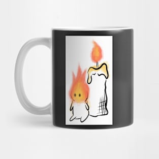 candle creature Mug